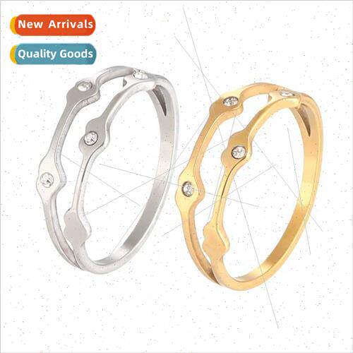 Cut off 6 star-like points misplaced 4 diamonds stainless st