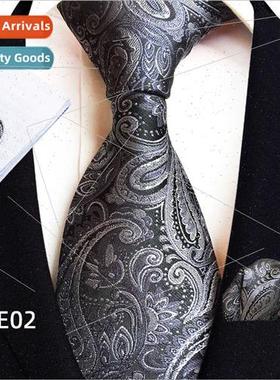 Paisley Tie Square Pocket Scarf Cufflinks Set Wedding Banque
