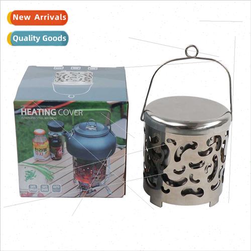 Outdoor Mini Stainless Steel Warming CoverCamping Tent Warme
