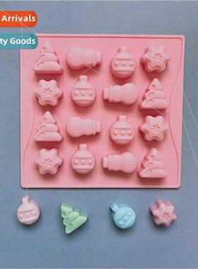 16 Tree Snowman 73 licone Mold Cake Ice Cream Pudding Desser