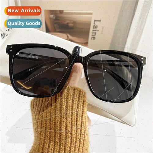 New TR90 sunglasses senior sense female plate foot Korean de