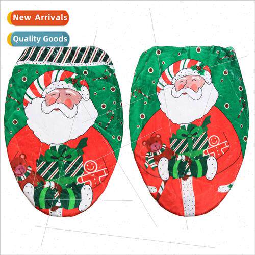 New Old Man Toilet Cover Printed Toilet Cover d Christmas Ne