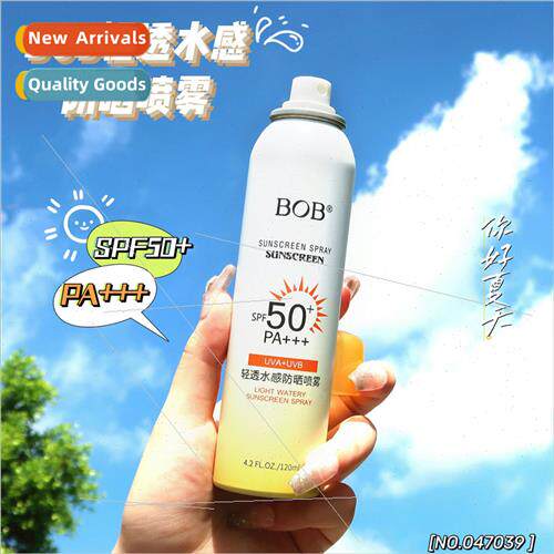 Clear sunscreen spray SPF50 sunscreen men women full body un