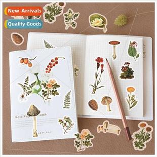 Pack 40pcs Warm Washi Decoration Sticker Winter Mat Handbook