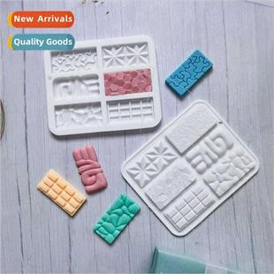 cube crystal Ice hexagon cake licone DIY cookie chocolate