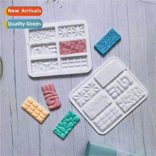 licone 6 hexagon crystal chocolate DIY cake Ice cube cookie