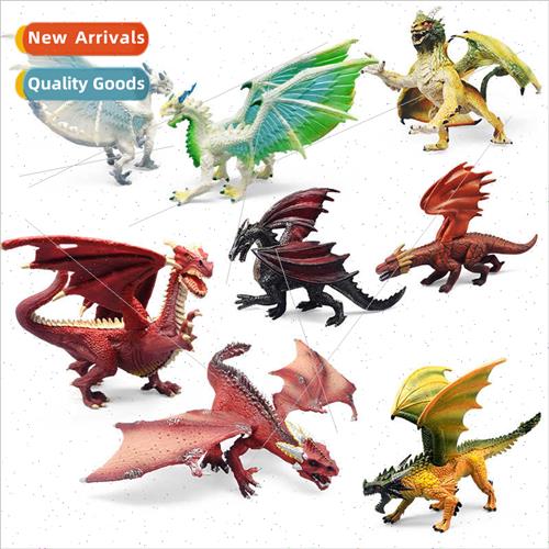 dinosaur toys Jurassic solid plastic ornament model