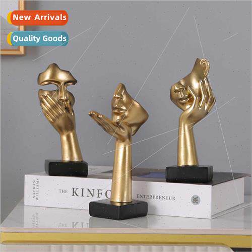 Personalized abstract art mask character ornaments creative