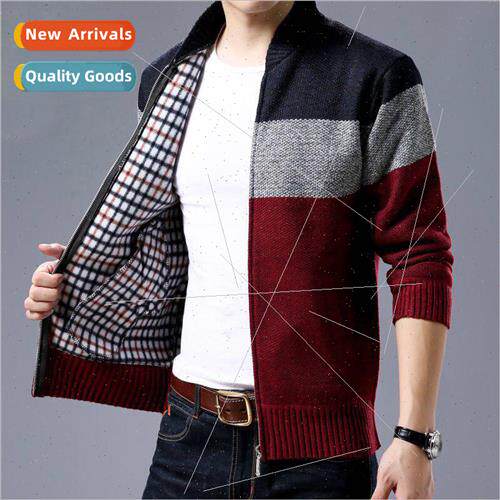 Spring Winter New Mens Cardigan ngle-Breasted Fashion