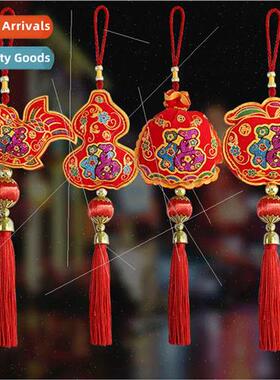 New Spring Festival decorative hanging decorations hot gold