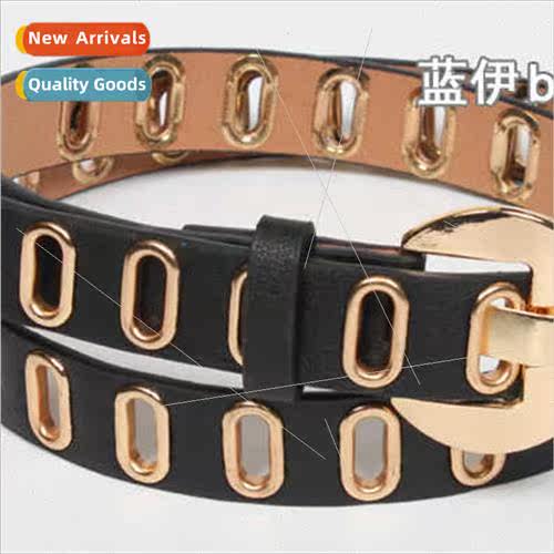 personalized air eye fashion jeans belt Europe pin buckle st