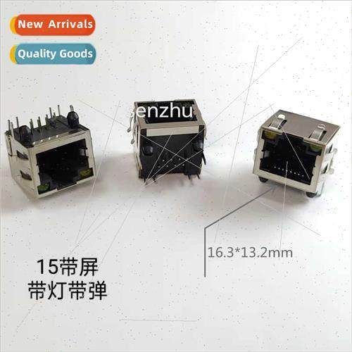 Network interface socket connector RJ45-56+LED-03T-1L networ