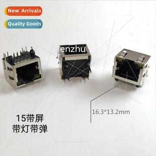 Network interface socket connector RJ45-56+LED-03T-1L networ