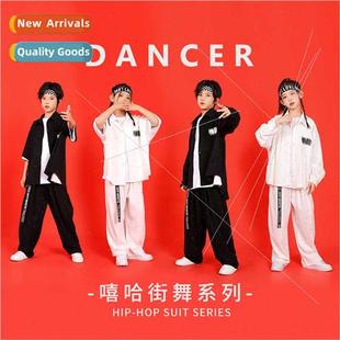 permance dance clothes girls tide Childrens jazz set