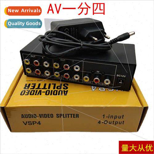 VSP4 AV Splter AV One In Four Lotus 1 In 4 Out Audio Video S