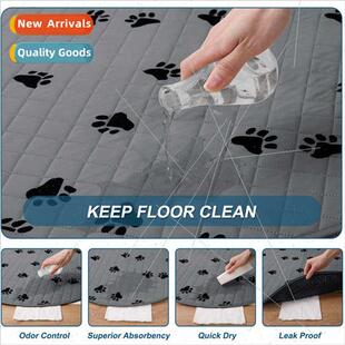 washable Pet pads instant absorbent dry pee easy