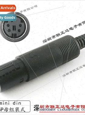 5 pole miniature studded solder type female connector Assemb