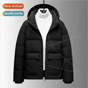 duck fall warm thickened down gray men winter jacket Down