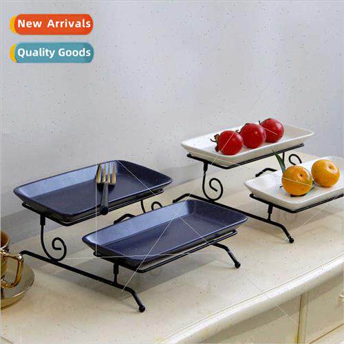 Double-layer removable cake plate simple cake stcafe double