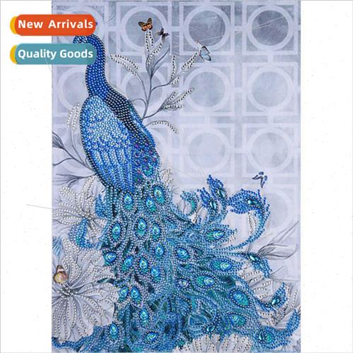 New hand-applied full diamond living room small animal decor