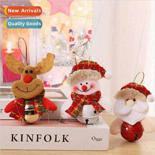 2023 new Christmas decorations hanging Christmas e doll bell