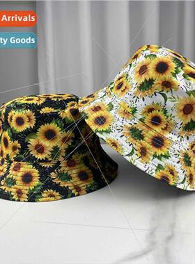 Spring summer  fisherman hat printed flower pot hat sun hat