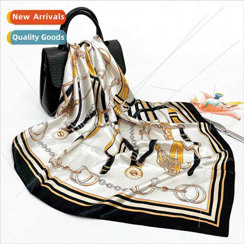 22 new spring  simulation silk scarf women in Europe Uned St