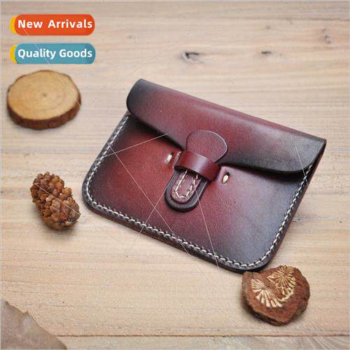 New Leather Bus Card Case Creative Japan Handmade Card Holde