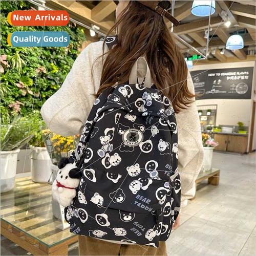 ins Mori hundred shoulder bag junior printing backpack water