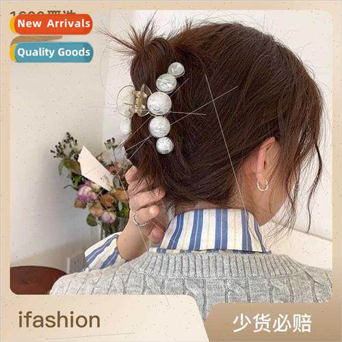 New acrylic semi-circular grab clip large back head clip hea