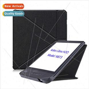 适用Kobo Libra H2O eBook Protective Leather Case N873 Transf