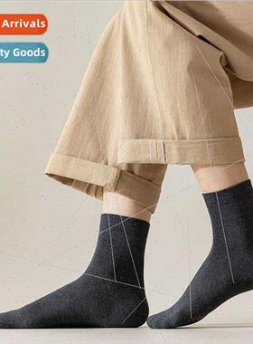 Boneless socks men cotton thin right-angle socks spring fall