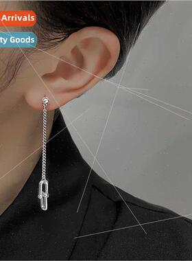 French elegant retro earrings women modern metal ball horses