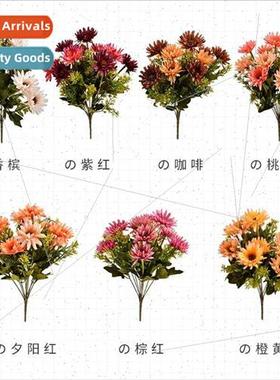11 heads  longevy chrysanthemum simulation bouquet living ro