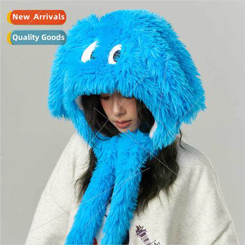 Fall winter season new cute ltle monster eyes ear protection