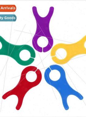 DIY Sweater Knter Wool Winding Board Colorful Plastic Handma