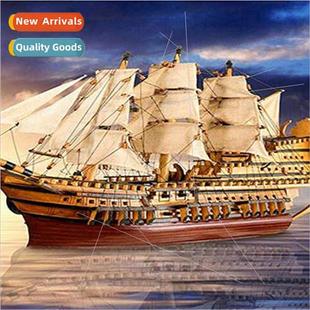 DIY sailboat full Diamond diamond new round handmad painting