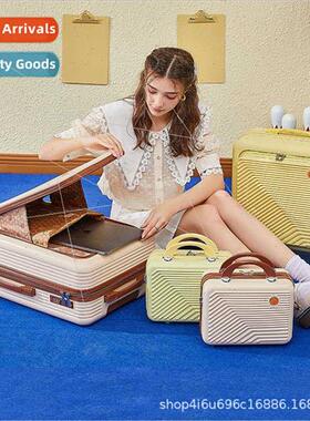 Front opening cover luggage letter trolley case registration