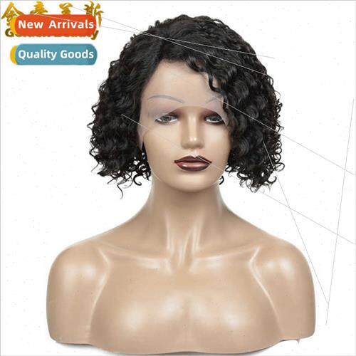 front lace real hair wig lace front wig african black remy h