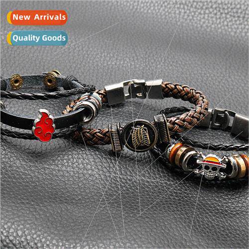 King of Thieves Naruto Attack of the Giants  leather bracele