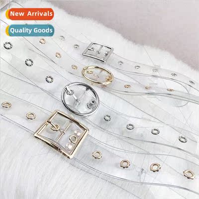 Transparent Belt Women Dress Decoration Belt Pants Belt Wide