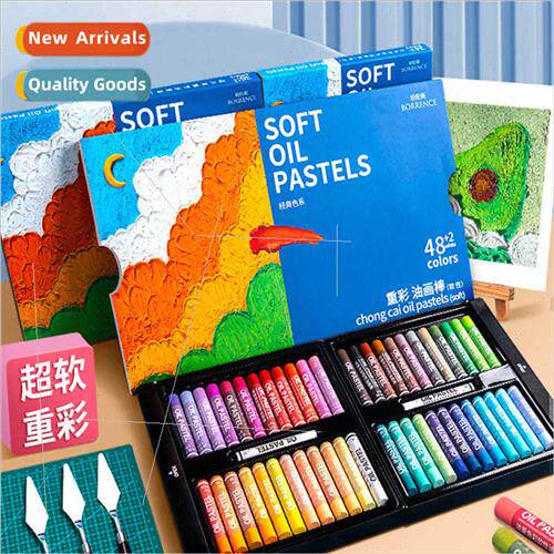 Super Soft Heavy Color Oil Paint Sticks 48 Colors Oil-based
