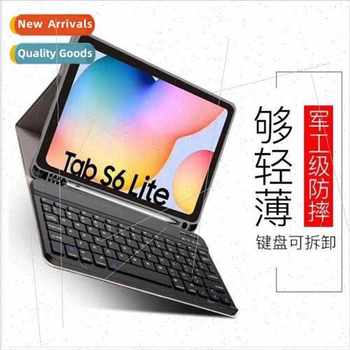 适用Samsung tablet s6lite with pen P610 case bluetooth keybo