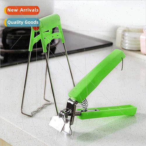 Creative practical stainless steel take bowl clip multifunct