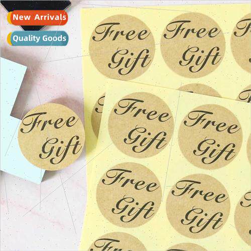 Kraft Closure Stickers  Label Stickers DIY  Stickers 12pcs