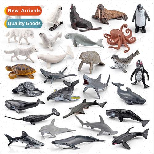 beluga penguin blue whale sea lion manatee dolphin polar bea