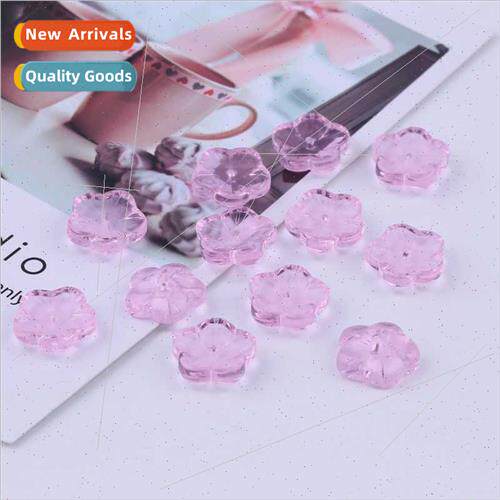14mm crystal glass glass flower imation plum blossom DIY han