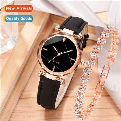 ve Fashion Trend Women Casual Watch mple Belt Wristwatch Qua