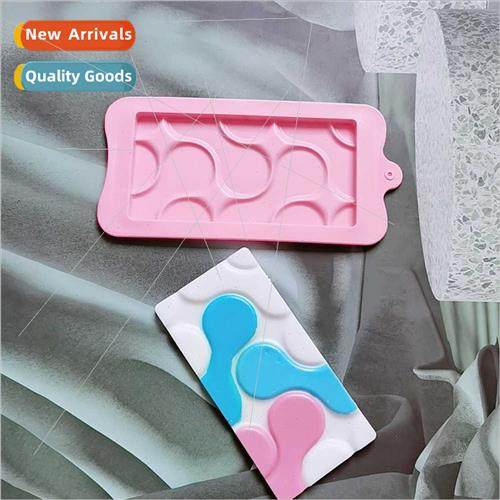 Water flow chocolate 126 cookies chocolate silicone mold des