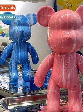 Fluid Bear Keychain Whe Embryo  Graffi Painting  Bear Handma